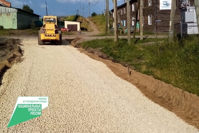 Нацпроекты в действии: в Щельяюре отремонтировали два участка улично-дорожной сети.