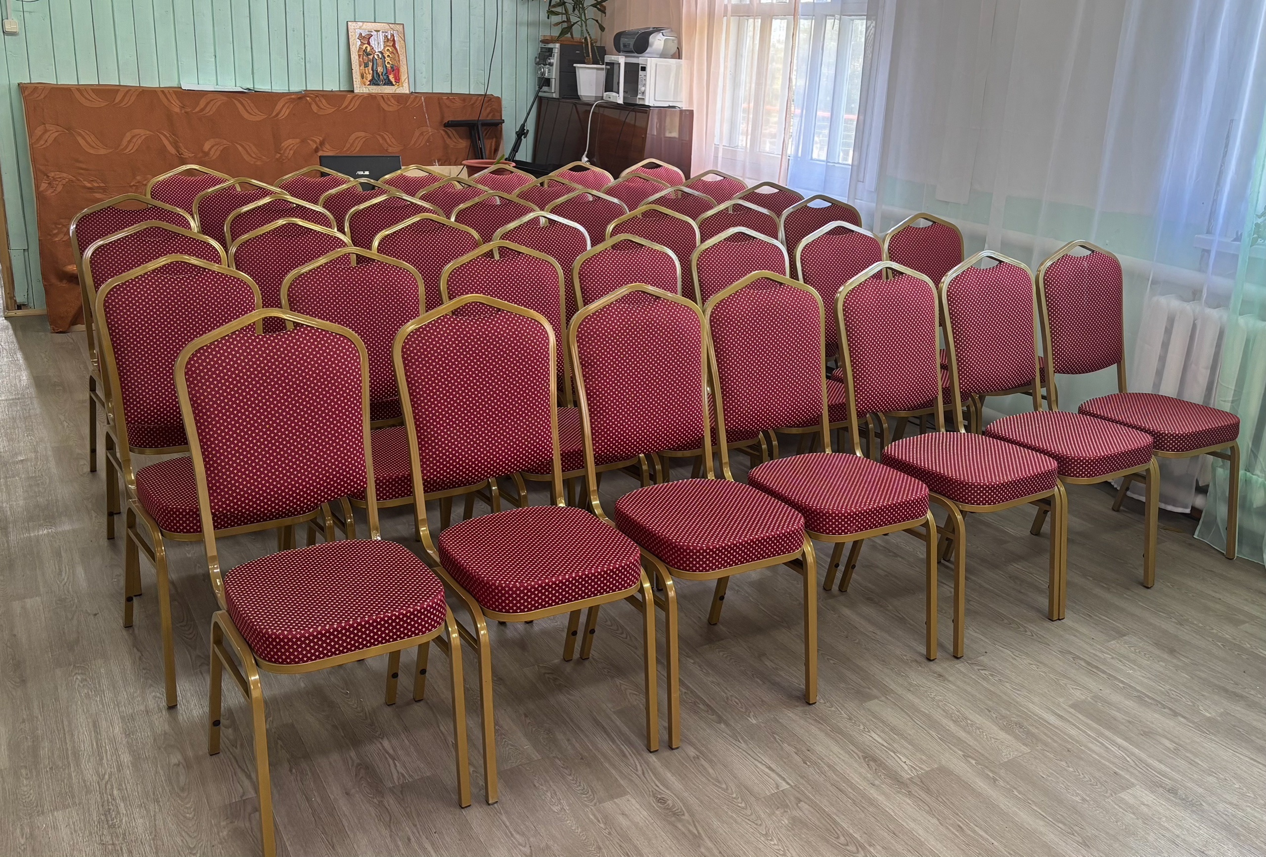 В концертном зале детской школы искусств в Щельяюре обновление.