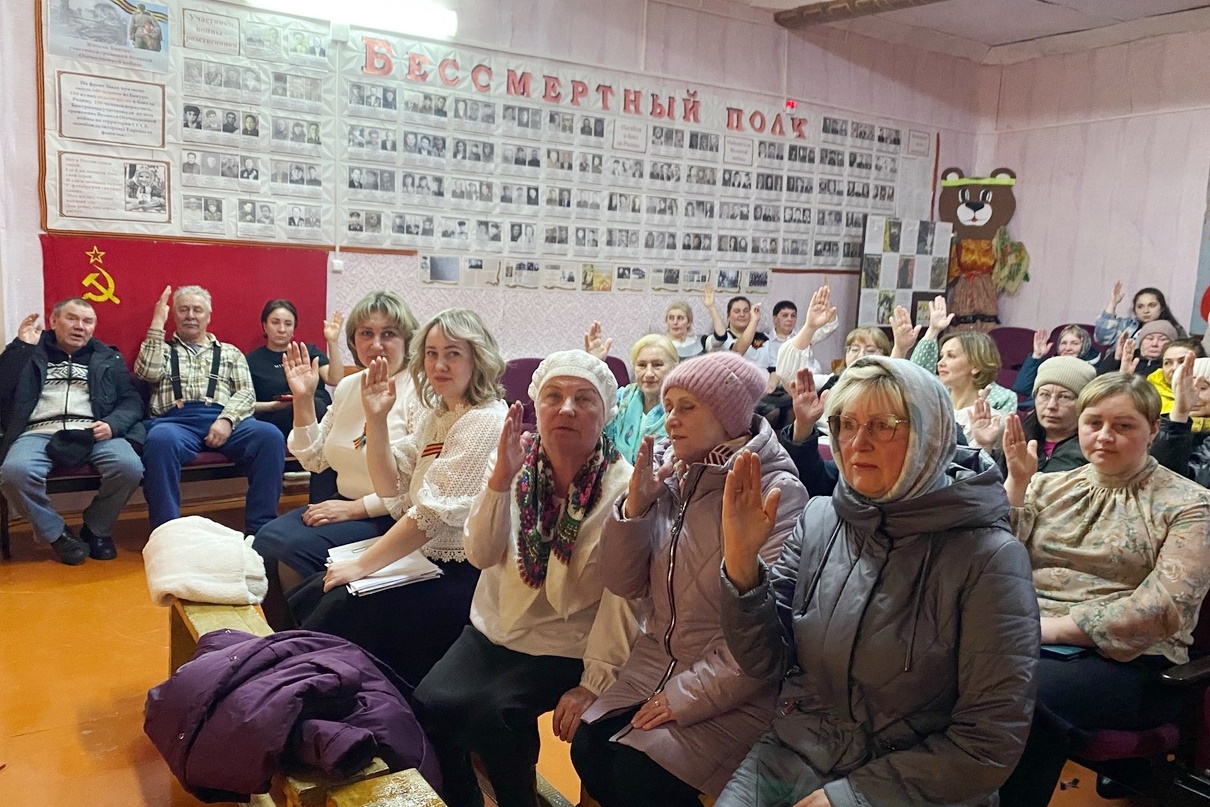 Народный бюджет – 2026: в сельском поселении «Сизябск» выдвинули шесть народных инициатив.