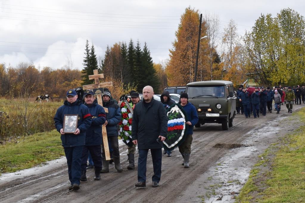 В Мохче проводили в последний путь участника СВО Вячеслава Канева.