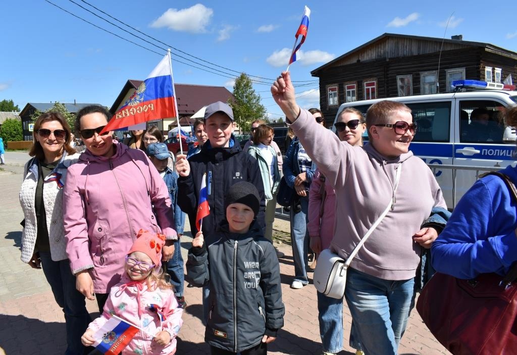 Праздничные мероприятия в День России, 12 июня, в Ижме.