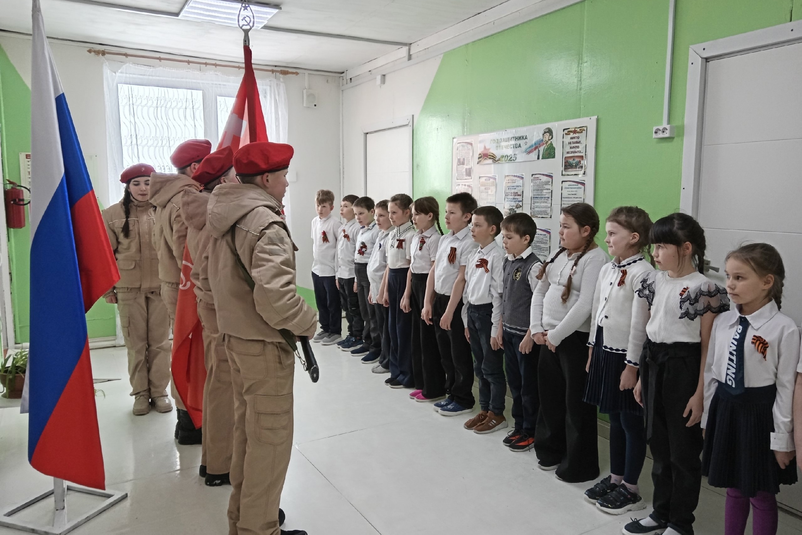 Шествие Знамени Победы по Ижемскому району продолжается.