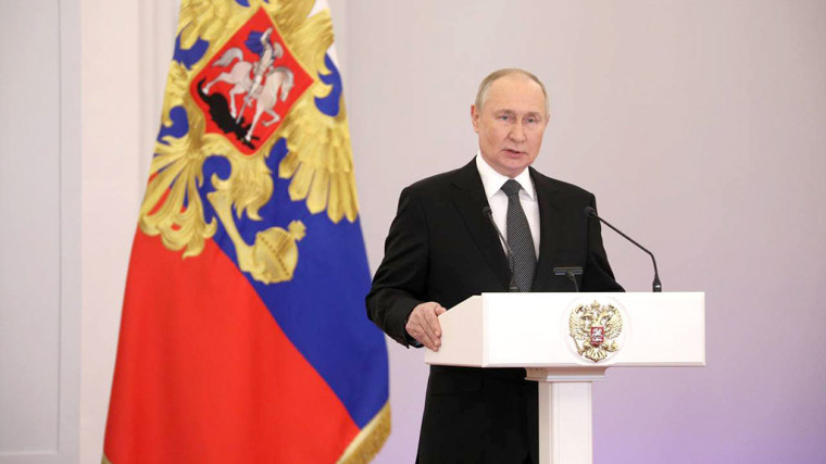 Президент России Владимир Путин заявил, что выдвинет свою кандидатуру на выборы, которые пройдут в марте 2024 г.. Президент России Владимир Путин заявил, что выдвинет свою кандидатуру на выборы, которые пройдут в марте 2024 г..